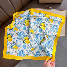 Load image into Gallery viewer, Luxury New Printed Scarves Women's Silk Scarf Spring and Summer Floral Decorations Small Neckties Hairbands Bags Wholesale
