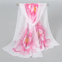 Load image into Gallery viewer, Ethnic New Chiffon Scarf For Women Summer Print Thin Sunscreen Scarves Soft Shawl Foulard Viscose Autumn Female Wrap Shawls