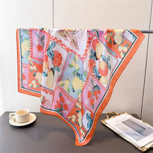 Load image into Gallery viewer, Luxury New Printed Scarves Women's Silk Scarf Spring and Summer Floral Decorations Small Neckties Hairbands Bags Wholesale