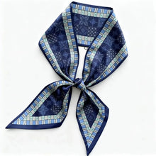Load image into Gallery viewer, New Long Silk Scarf Women Luxury Paisley Print Headband Soft Satin Scarves Hands Bag Ribbon Foulard Hijab Neckerchief Headband