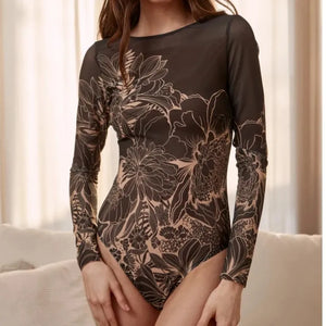 New High Waist Sexy Swimsuit Women Summer Bathing Suit Bikini Set Long Sleeve Swimwear Women Beach Swimming Suit For Female