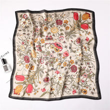Load image into Gallery viewer, Luxury New Printed Scarves Women's Silk Scarf Spring and Summer Floral Decorations Small Neckties Hairbands Bags Wholesale