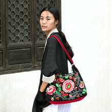 Load image into Gallery viewer, Clearance Single Shoulder Oblique Span Ethnic Minority Characteristics Canvas Embroidery Bag