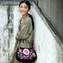 Load image into Gallery viewer, Clearance Single Shoulder Oblique Span Ethnic Minority Characteristics Canvas Embroidery Bag