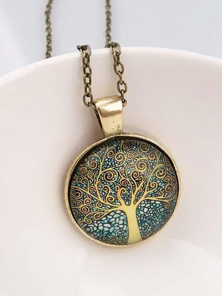 Vintage The Tree of Life Necklaces Accessories