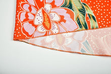Load image into Gallery viewer, Sexy Bohemian V-Neck Print Slits Chiffon Orange Beach Dress
