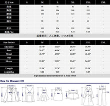 Load image into Gallery viewer, Long Sleeved Large Wave Printed Loose Tie V-neck Long Dress