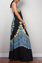 Load image into Gallery viewer, Sling Strapless Back Swing Long Section Atmospheric V-neck Long Dress