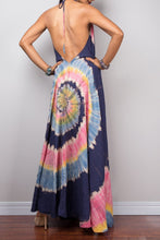 Load image into Gallery viewer, Sling Strapless Back Swing Long Section Atmospheric V-neck Long Dress