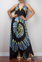 Load image into Gallery viewer, Sling Strapless Back Swing Long Section Atmospheric V-neck Long Dress