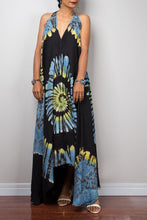 Load image into Gallery viewer, Sling Strapless Back Swing Long Section Atmospheric V-neck Long Dress