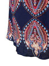 Load image into Gallery viewer, Pretty Fashion Floral-Print Chiffon Sleeveless Lace-up Cross Neck Mini Dress