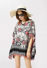 Load image into Gallery viewer, Print Loose Casual Beach Bikini Cover Up