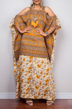 Load image into Gallery viewer, Bohemian Off-the-shoulder Style Robes Sling Ethnic Long Dress