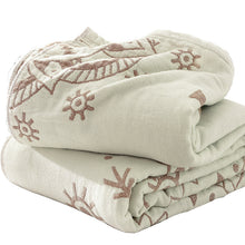 Load image into Gallery viewer, New Japan Four-layer Thick Gauze Blanket Cotton Yarn Sofa Blanket