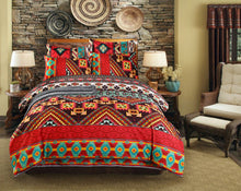 Load image into Gallery viewer, Hot Bohemian Four-piece Set New National Style Size Bedding.