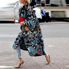 Load image into Gallery viewer, Fashion Star Print Long sleeve Coat