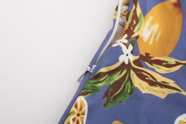 Sexy Spaghetti Strap Printed Beach Mini Dress