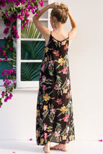 Load image into Gallery viewer, 2018 Summer Sleeveless Floral Print Beach Maxi Dress