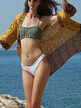 Load image into Gallery viewer, Ethnic Style Printed Beach Bikini Sunscreen Cardigan Cover-up