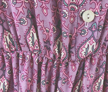 Load image into Gallery viewer, Boho Lapel Waist and Long Sleeve Printed Dress