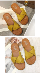 INS Beach Flat Shoes Sandals and Slippers