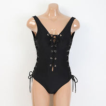 Load image into Gallery viewer, Sexy Strappy Beach One-piece Swimsuit