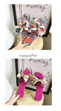 Load image into Gallery viewer, Sandals and Slippers Bow Flat H Slippers