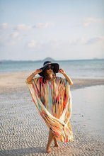 Load image into Gallery viewer, Chiffon Blouse Vacation Beach Long Dress