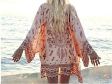 Load image into Gallery viewer, Beach Chiffon Blouse Sun Protection Cover Up