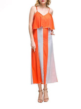 Load image into Gallery viewer, Summer Spaghetti Strap Chiffon Beach Maxi Dress