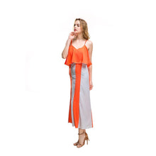 Load image into Gallery viewer, Summer Spaghetti Strap Chiffon Beach Maxi Dress