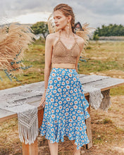 Load image into Gallery viewer, Summer Small Daisy Slim A-line Skirt Printed Trend Skirt