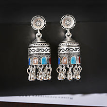 Load image into Gallery viewer, New Tibetan personality Tassel Earrings retro national temperament Earrings