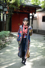 Load image into Gallery viewer, Boho Winter Patchwork Lamb Cashmere Thick Long Cotton Coat