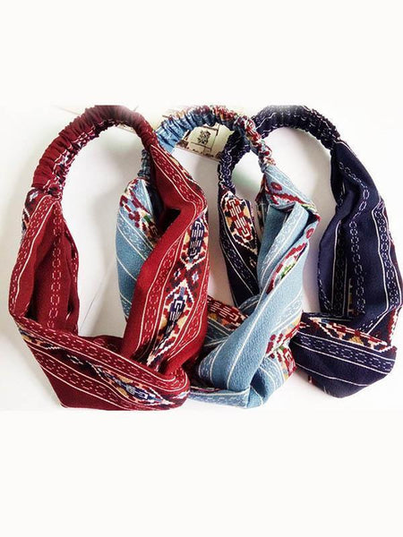 Bohemian Retro Cross hair Headwear Accessories