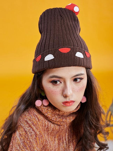 Autumn And Winter Ladies Creative Cute Warm Knit Hat