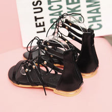 Load image into Gallery viewer, 2018 Summer Open Toe Cross Strap Flat Sandals