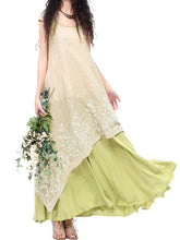 Load image into Gallery viewer, Summer Sleeveless Irregular Loose Maxi Dress