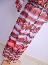 Load image into Gallery viewer, Long Sleeves V-neck Bohemia Maxi Beach Dress