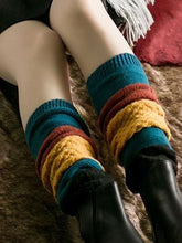 Load image into Gallery viewer, Fashion Stripe Over Knee-high Stocking
