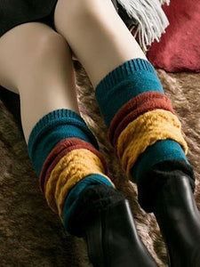 Fashion Stripe Over Knee-high Stocking