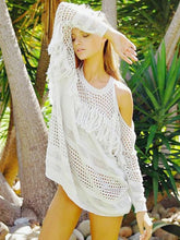 Load image into Gallery viewer, Tasseled Knitting Cover-Ups Swimwear
