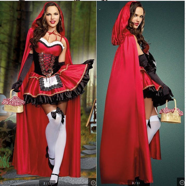 Red Halloween Cosplay Party Dress