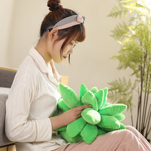 Load image into Gallery viewer, 25/45cm Lifelike Succulent Plants Plush Stuffed Toys Soft Doll Creative Potted Flowers Pillow Chair Cushion for Girls Kids Gift