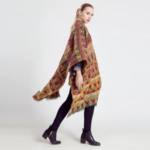 Autumn And Winter Warm Artificial Cashmere Thick Scarf Shawl
