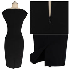 Load image into Gallery viewer, Fashion pansy sleeveless hip dress