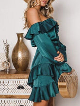 Load image into Gallery viewer, Elegant Off-the-shoulder Belted Slim Sexy Dress