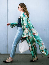 Load image into Gallery viewer, Fashion Floral Printed Cover-up Outwear