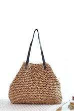 Load image into Gallery viewer, Straw Bag Beach Bag Grass Bag Simple Crochet Bag Rattan